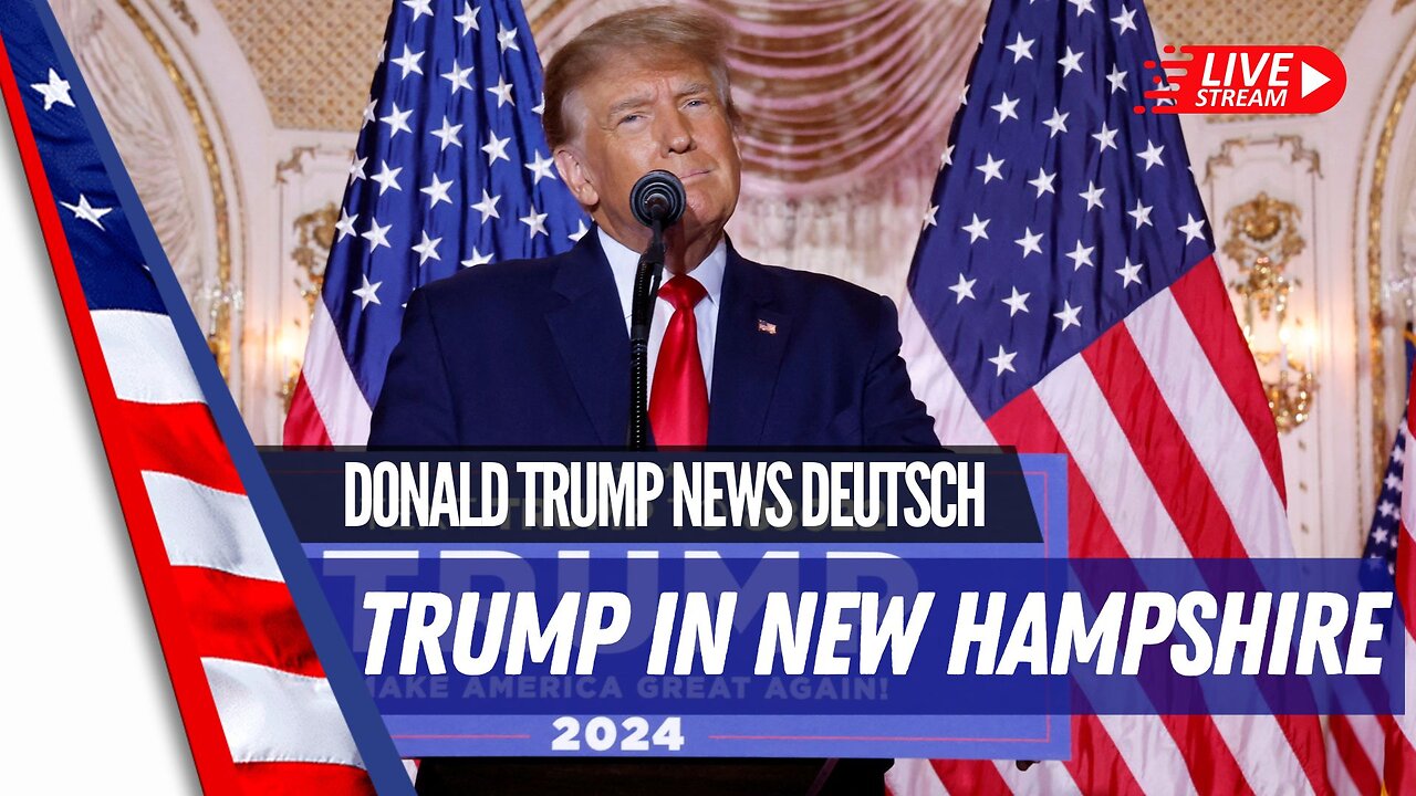 Donald Trump Live aus New Hampshire