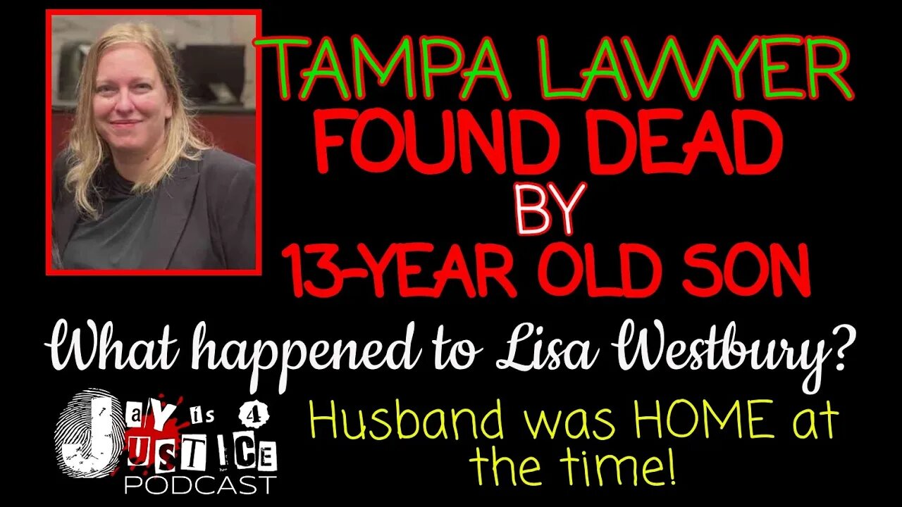 Tampa Lawyer Found Dead | Husband Was Home! What Happened To Lisa Westbury?