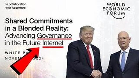 Call: WARNING! Pedophile WEF Releases Blueprint To Advance Internet Governance!