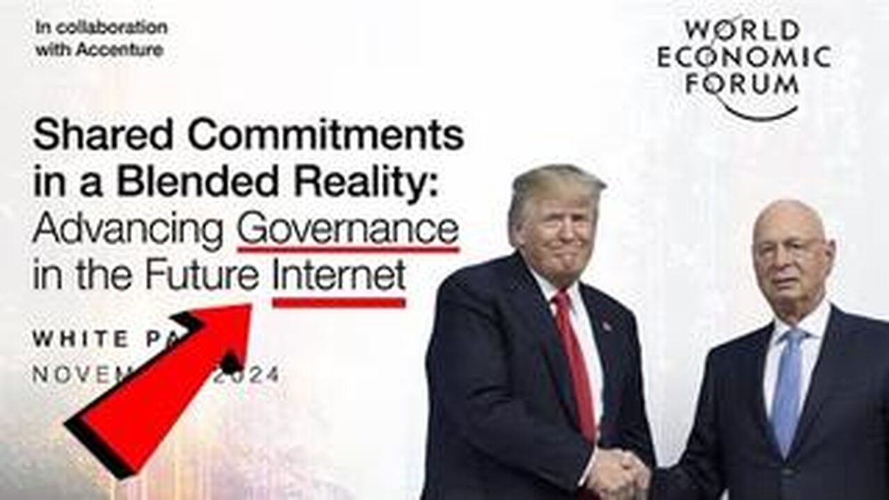 Call: WARNING! Pedophile WEF Releases Blueprint To Advance Internet Governance!