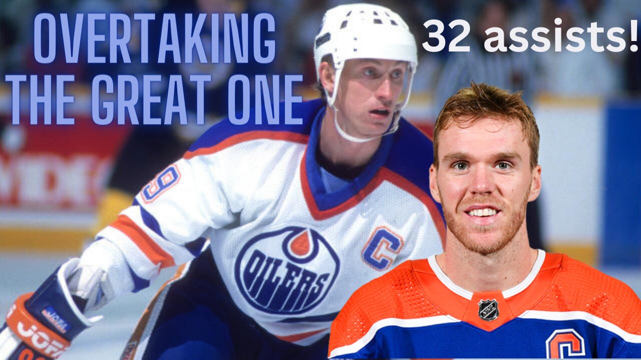 Connor McDavid breaks a Wayne Gretzky playoff record as Stanley Cup Finals are extended