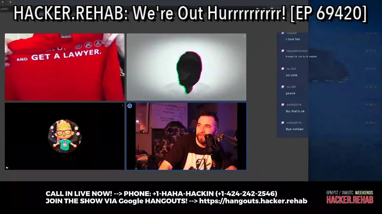 HACKER.REHAB: We're Out Hurrrrrrrrrr! [EP 69420]