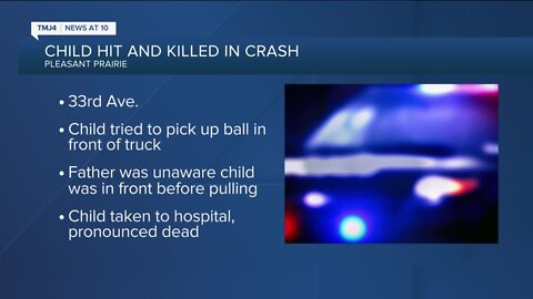 3-year-old kid dies after being hit by a pick-up truck