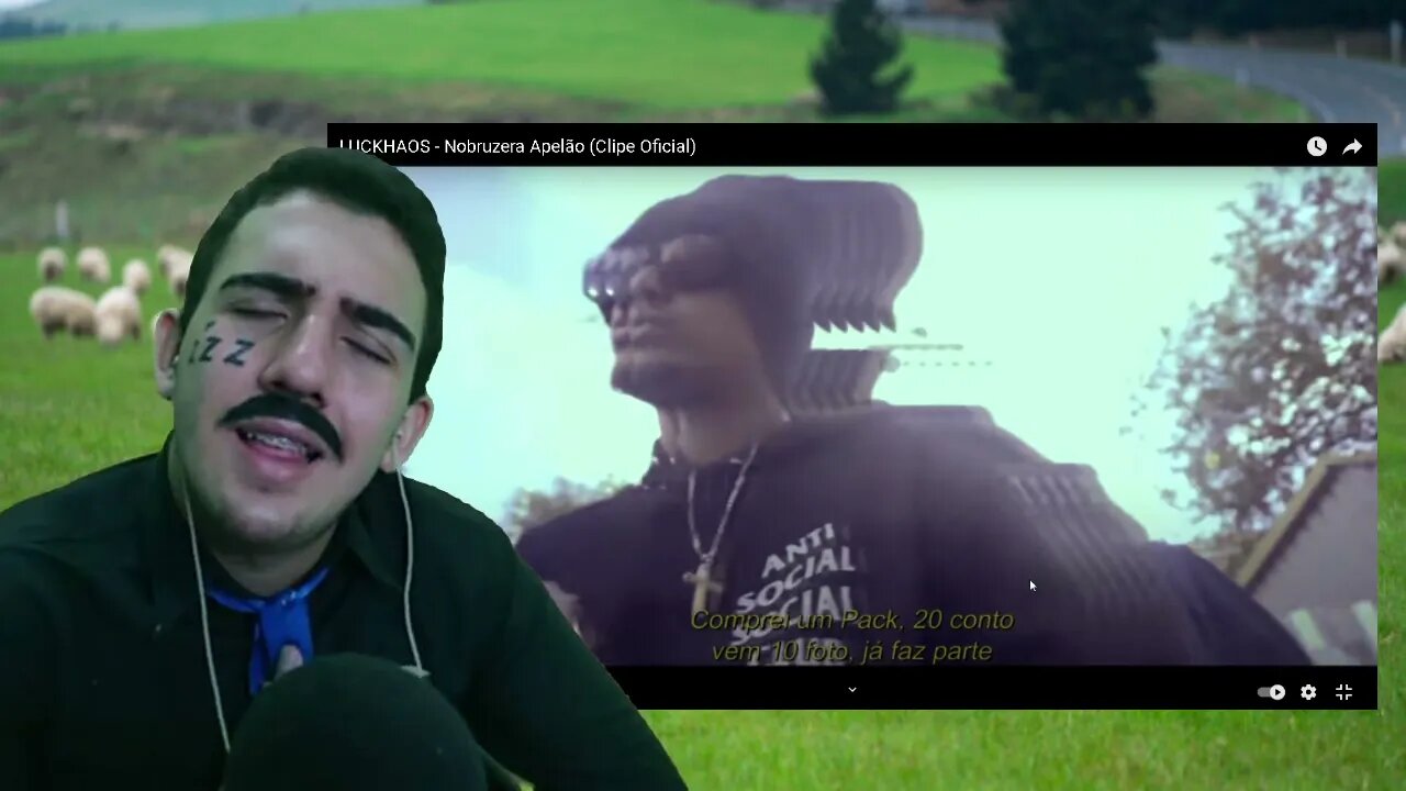 PASTOR REACT LUCKHAOS - Nobruzera Apelão (Clipe Oficial)