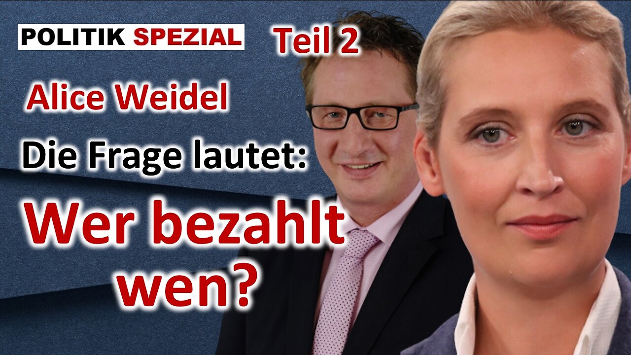 Warum alle dem System hörig sind | Interview mit Dr. Alice #Weidel (AfD)