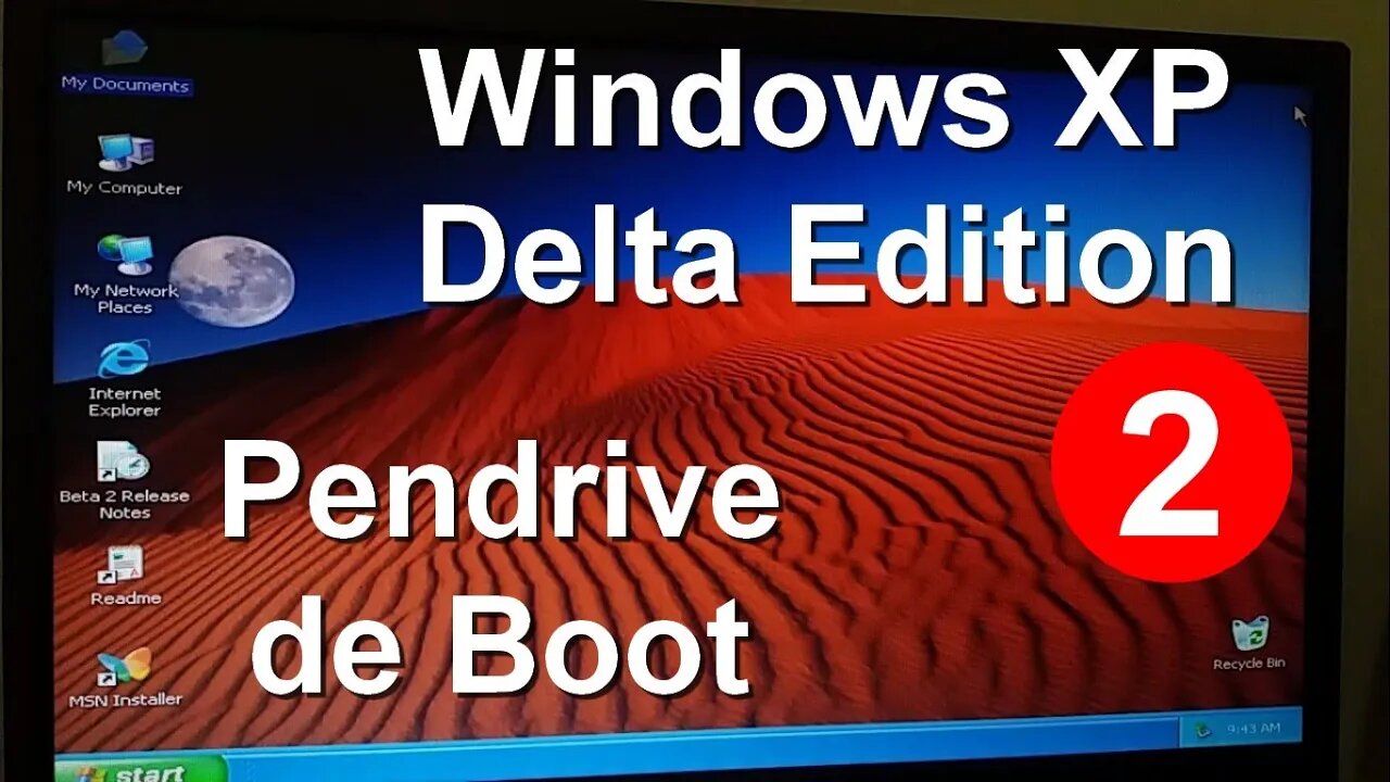 2- Windows XP Delta Edition 2022 - Criar Pendrive de Boot com o YUMI