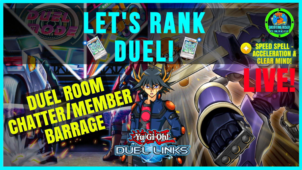 RANK DUEL SHENANIGANS - Yu-Gi-Oh! Duel Links Live! #yugioh #duelinks #live