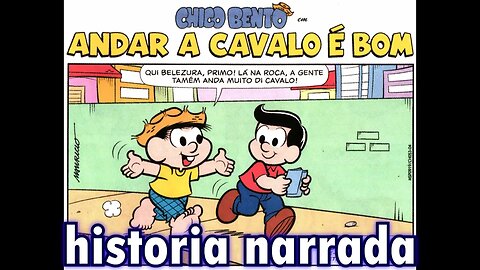 Chico Bento em-Andar a cavalo é bom | Gibis do Rapha