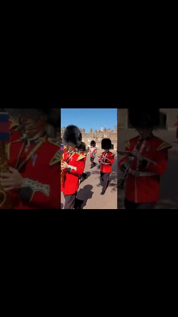 The Queen's Guard band #buckinghampalace
