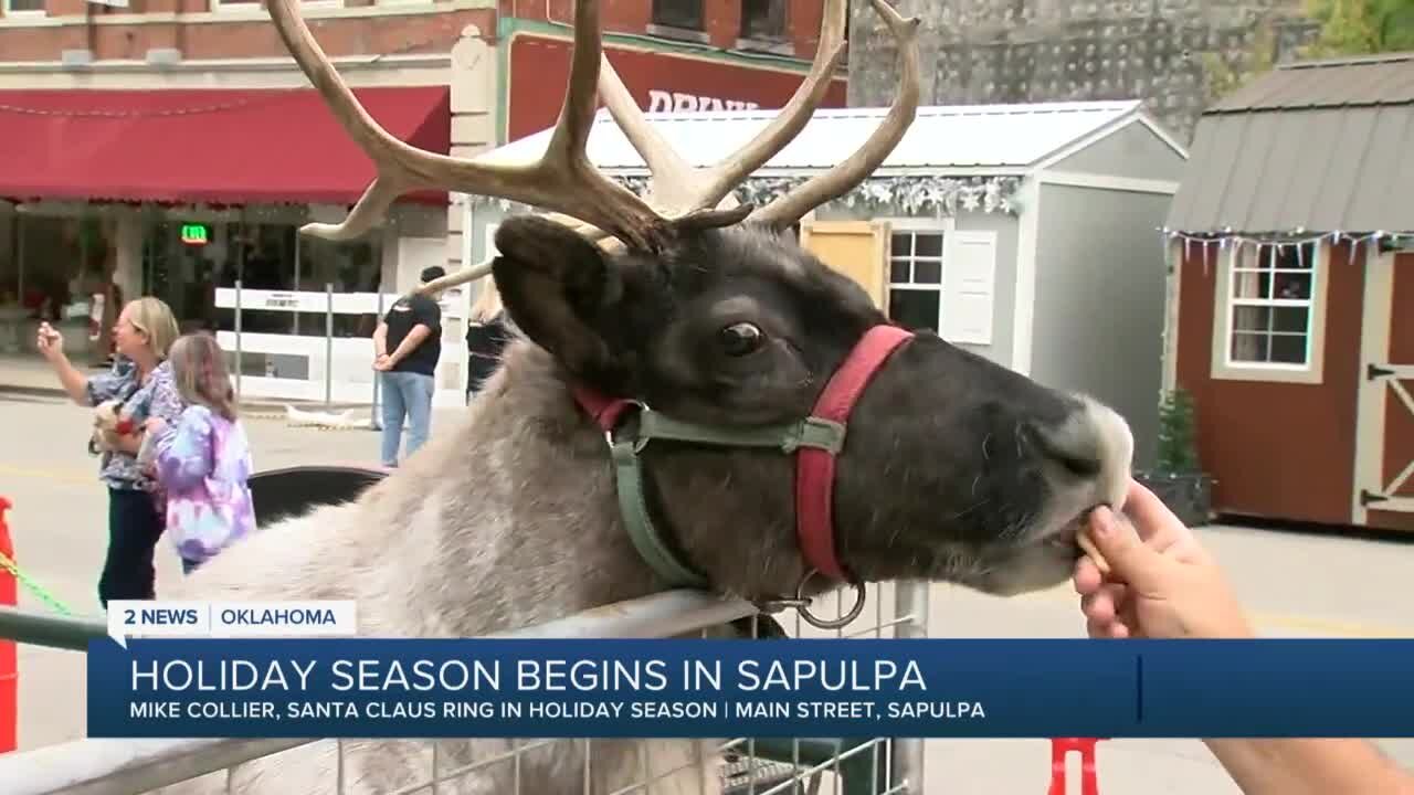 Sapulpa Christmas Chute kick off