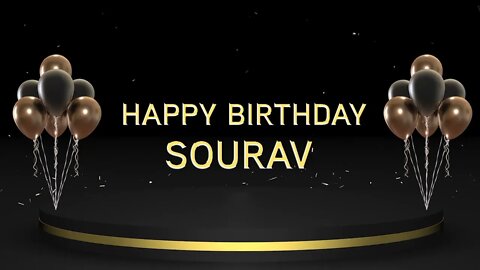 Wish you a very Happy Birthday Sourav
