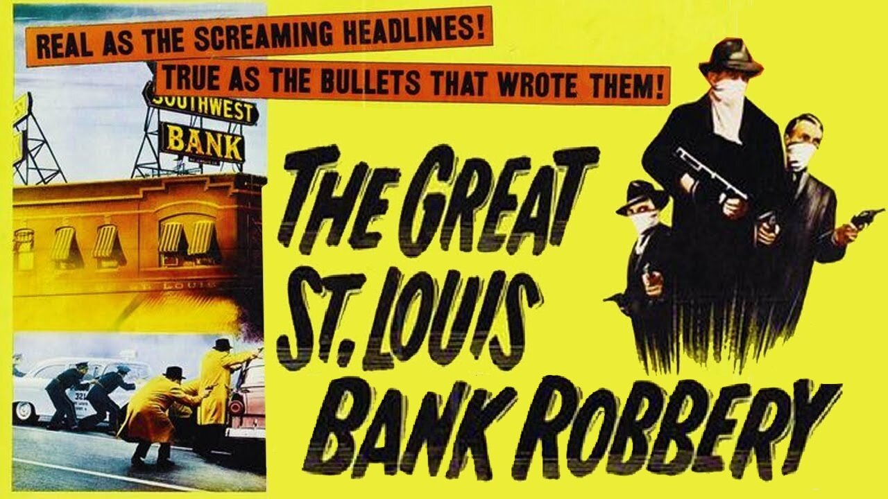 The Great St. Louis Bank Robbery (1959) Steve McQueen