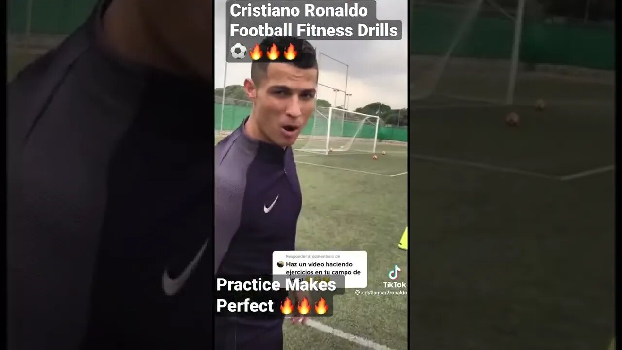 Cristiano Ronaldo Football Fitness Drills⚽️🔥🔥🔥#shorts - @.Cristianocr7ronaldo On TikTok