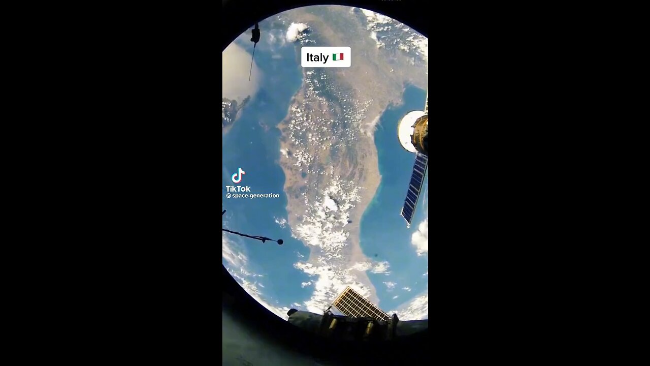 Italy from space