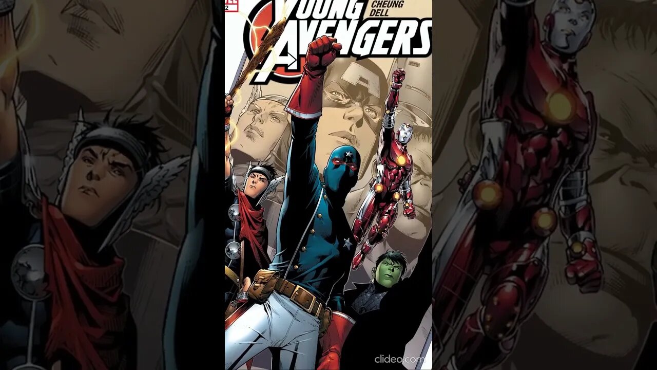La Historia de Patriot | Elijah Bradley "Líder de los Jóvenes Vengadores" Young Avengers #shorts
