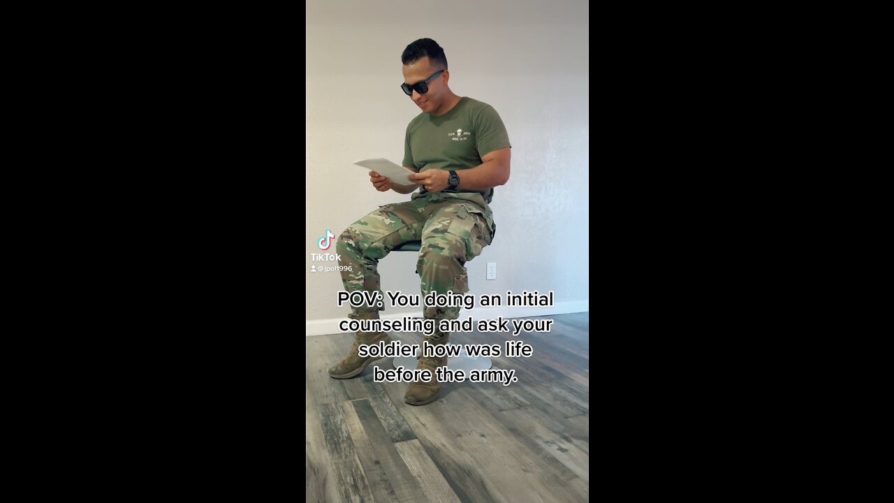 POV: Army counseling sessions