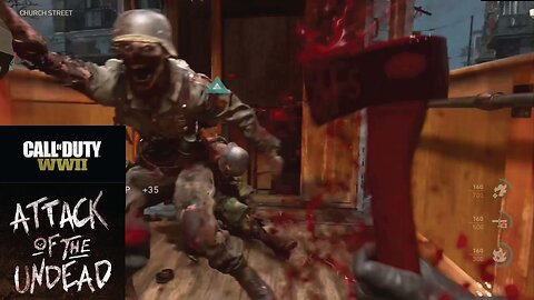 Zombies and Enemy players Call of Duty WW2 hordepoint