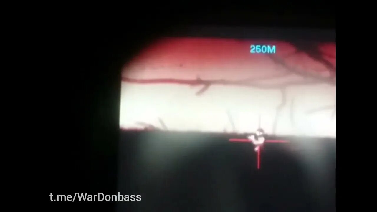 DPR Sniper Taking Out Ukrainian Militants