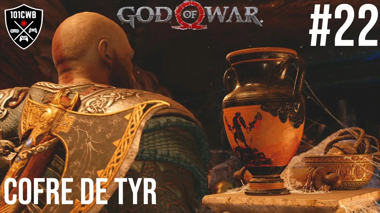 God of War #22 COFRE DE TYR - PS4 Pro 1440p 60fps - Gameplay Completo #godofwar #ps4pro