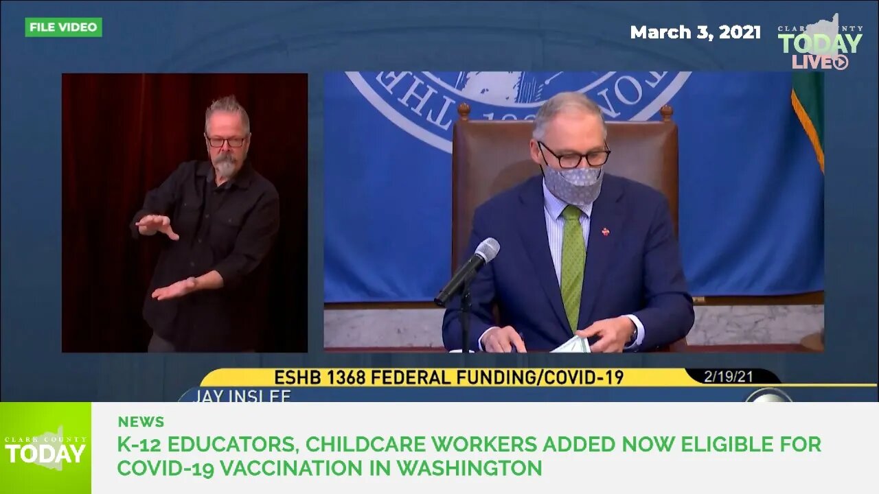 K-12 educators, childcare workers added now eligible for COVID-19 vaccination in Washington