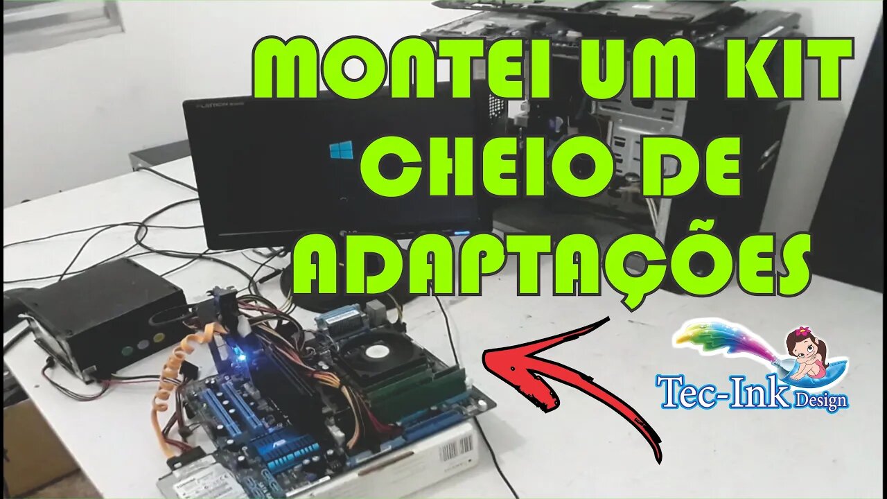 Como Ligar O HD Sata Ou Gravador De DvD Sata Na PCIE x1 Usando Um Adaptador Pcie x1 Para Sata - 2021