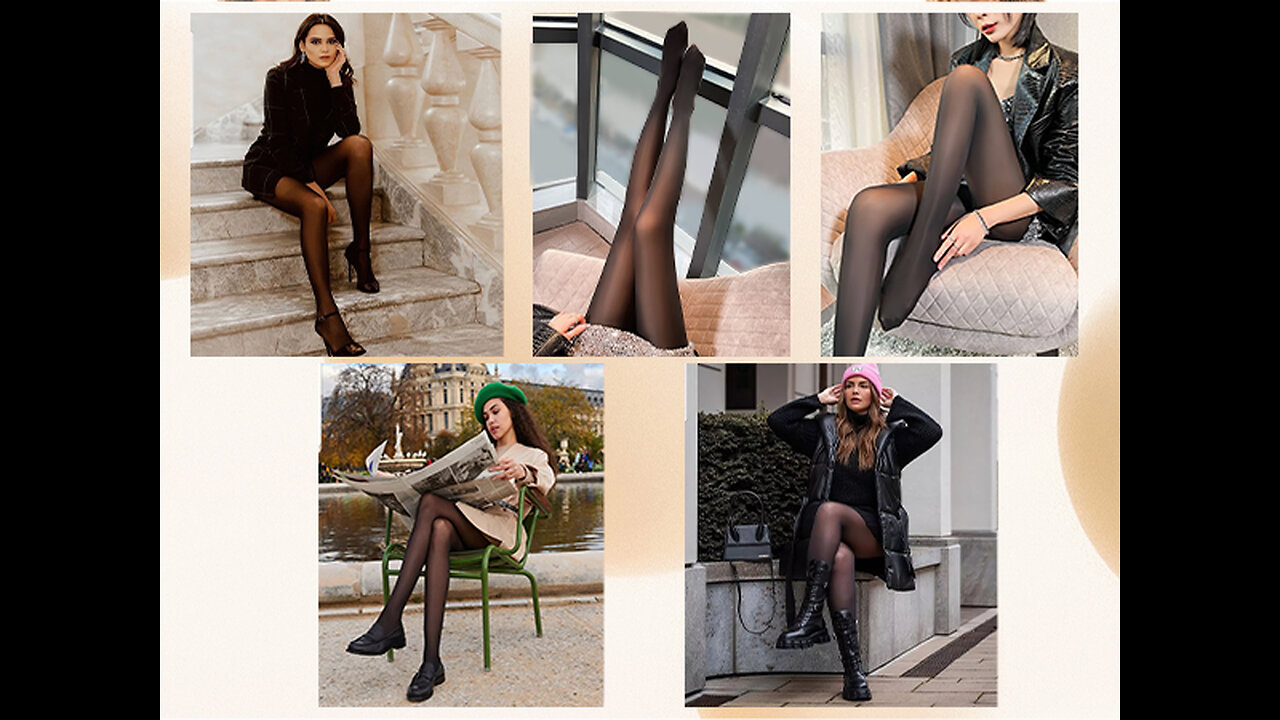 Tights for Women 70 Denier Durable Stretchy High Waisted Solid Color Footed Pantyhose