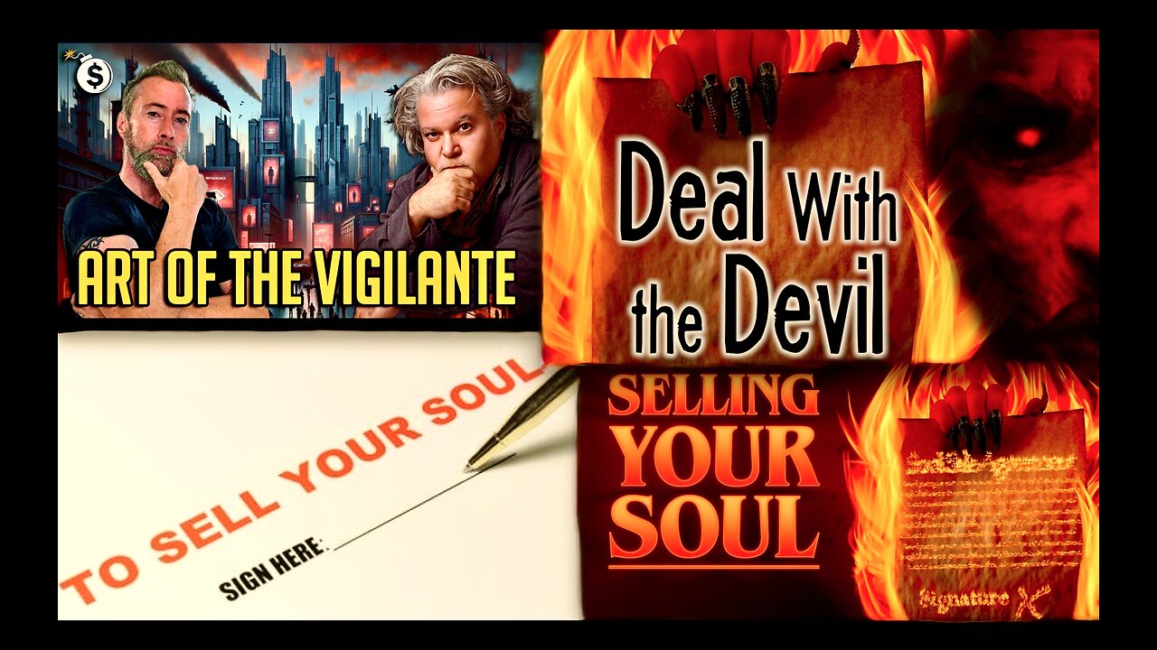 Dollar Vigilante Victor Hugo Selling Your Soul For Fame Fortune Power To Satanic Cabal Psychopaths