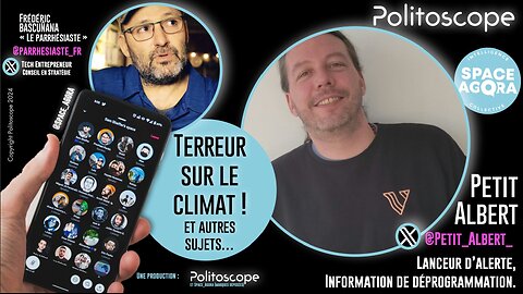 Petit Albert et les extraordinaires Épisode #143 - Space Agora avec Fred Bascunana