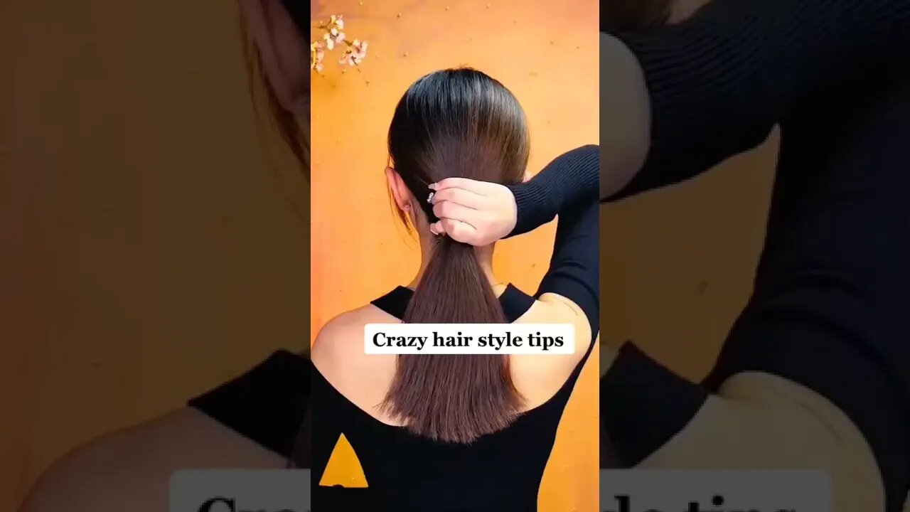 Must watch crazy hair style trick #shorts #hairstyletutorial #hairstyles