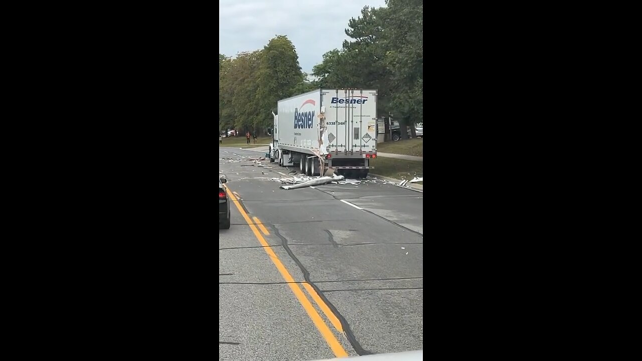 Truck Accident In Toronto