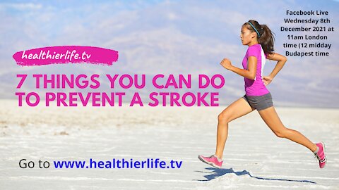 7 Things You Can Do To Prevent A Stroke