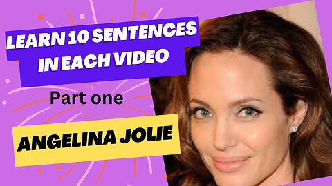 learning English with Angelina Jolie