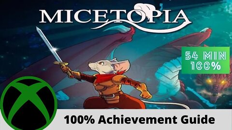 Micetopia 100% Achievement Guide on Xbox!