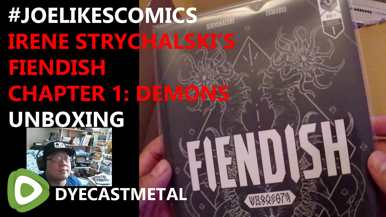 #JoeLikesComics UNBOXING Irene Strychalski's "FIENDISH: Chapter 1: Demons" Graphic Novel