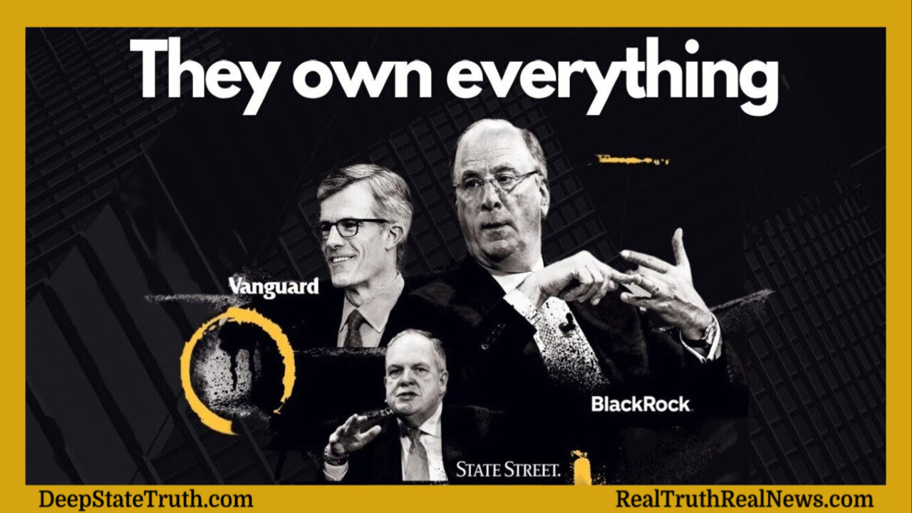 💥🏛️ The Truth About BlackRock/Vanguard and StateStreet 💰 It's All About Power, Control, Shaping Policies and MORE