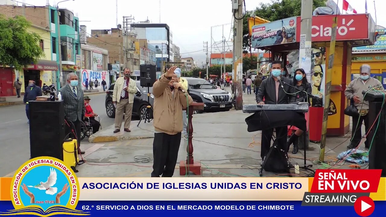 62.° SERVICIO A DIOS EN EL MERCADO MODELO DE CHIMBOTE