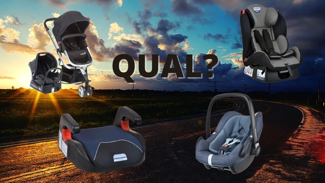 Qual caderinha usar no carro - Bebe Conforto