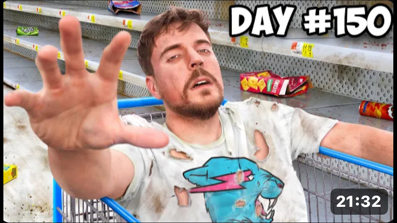 $10,000 Every Day You Survive In A Grocery Store