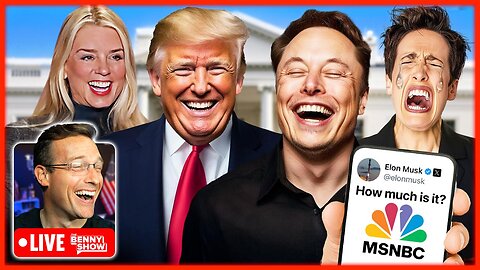 Libs On Life Support As Elon Musk Prepares To BUY MSNBC | Trump's MASSIVE Polling Win & Pam Bondi 🔥