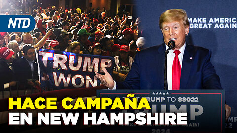 NTD [27 abril] Trump hace campaña en New Hampshire; Teixeira testifica en audiencia de detención