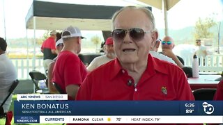 SDSU Honors 1945 football players