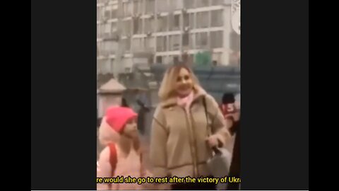 Girl answers, "Where will you go to rest after the victory" shocked the Ukrainian journalist.