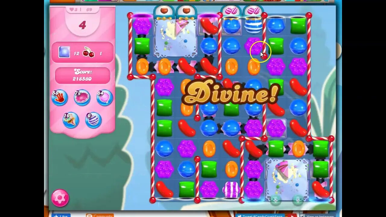 Saltnado: Level 69 Audio Talkthrough for Candy Crush Saga