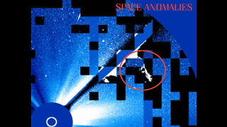 Strange structures captured by SOHO, August 2022