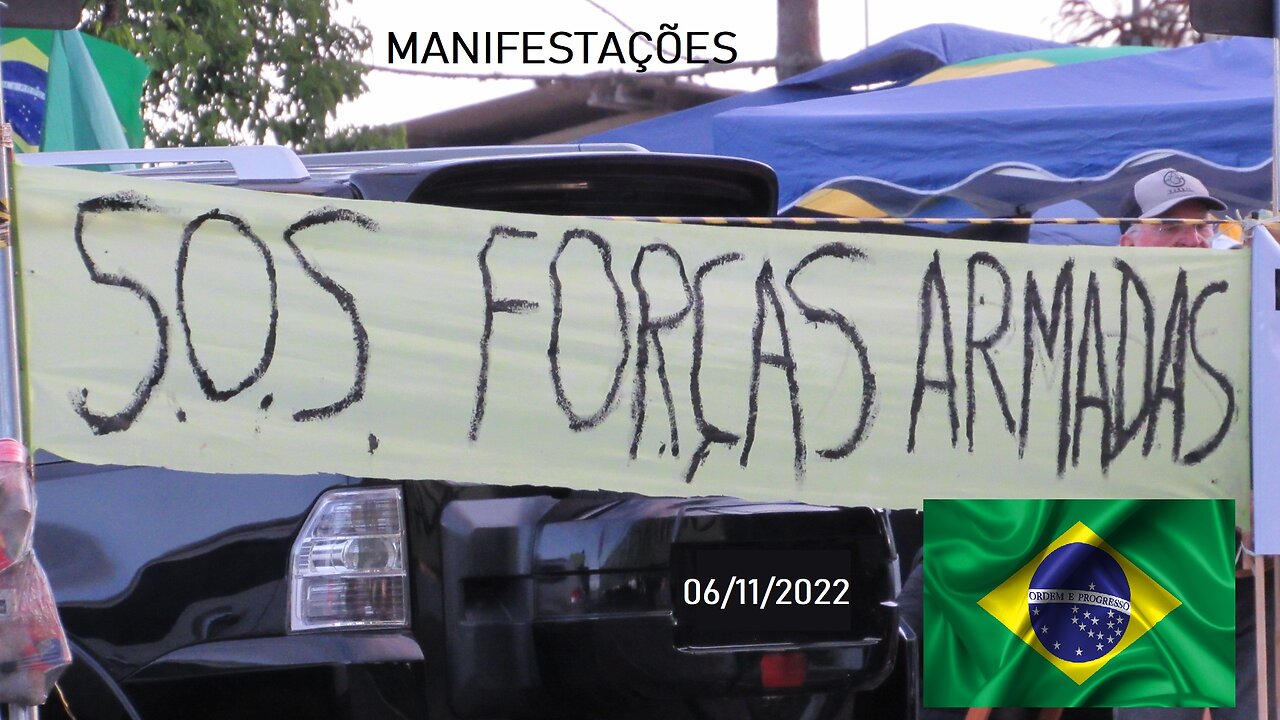 Manifestações Contra a Fraude Eleitoral - 06/11/2022A