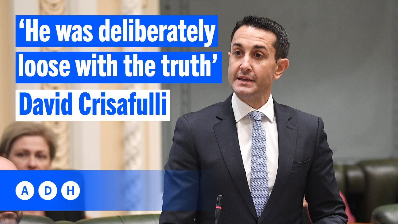 ‘He was deliberately loose with the truth’: David Crisafulli blasts QLD Treasurer | Alan Jones