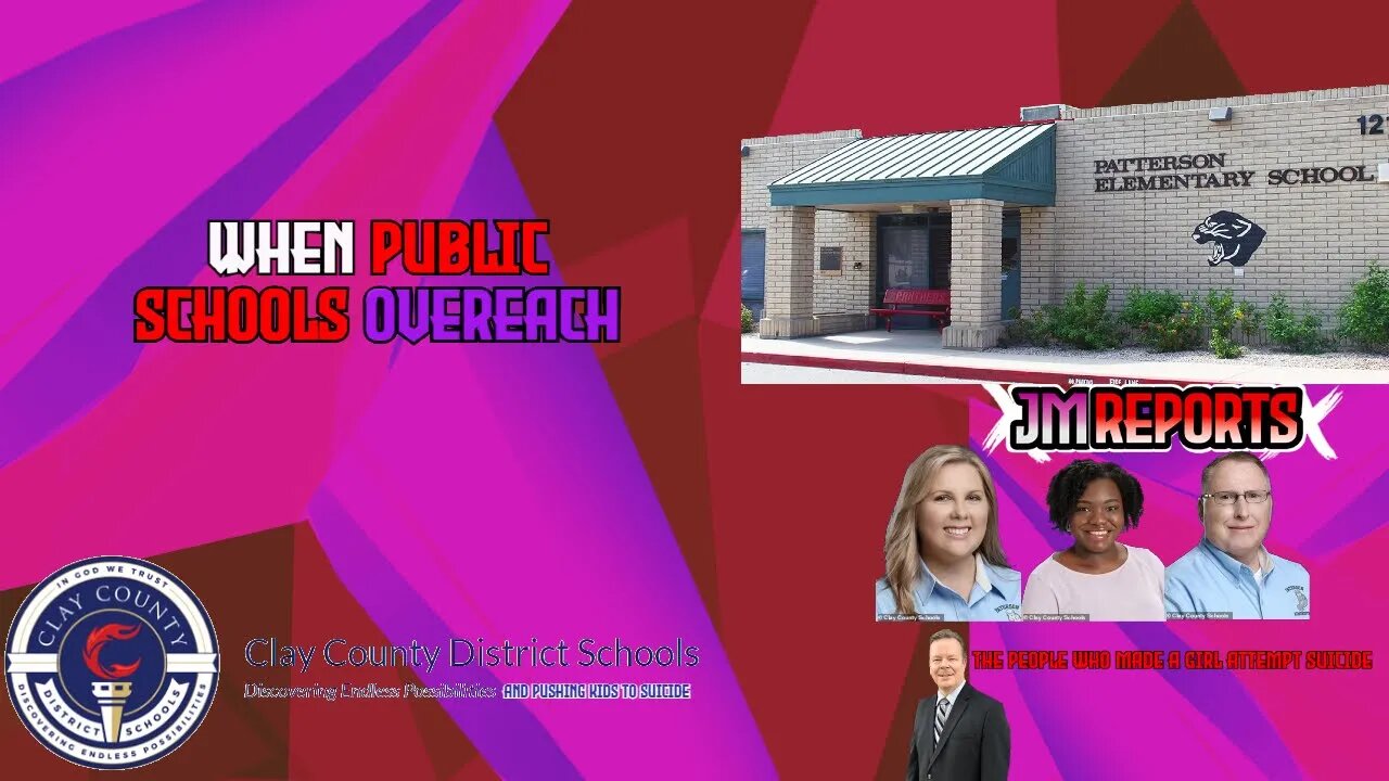 Florida Public school clay county sued for hiding gender counseling from parents evil continues