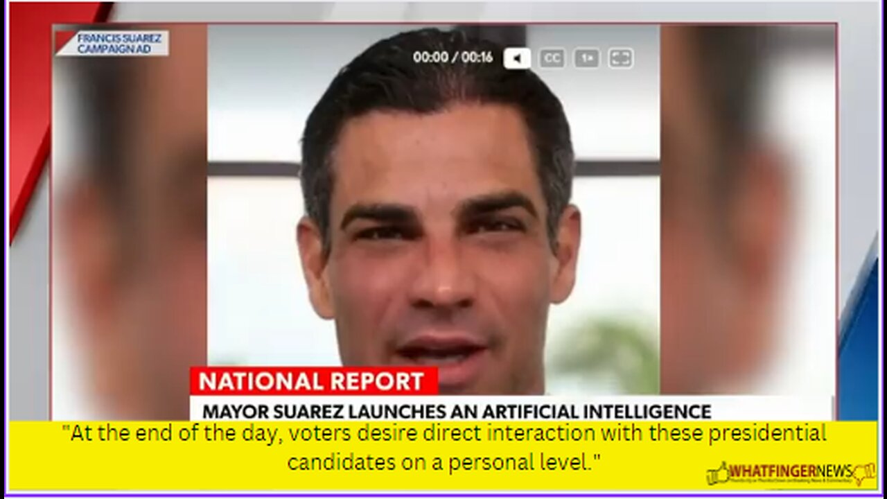 At the end of the day, voters desire direct interaction with these presidential candidates on