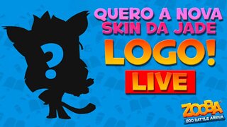 JADE VAI GANHAR UMA NOVA SKIN!! !loja ZOOBA: Jogo de Batalha Animal Live #14