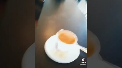 First Cappuccino In Hanoi